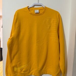Brewers Nike Yellow Crewneck Sweatshirt